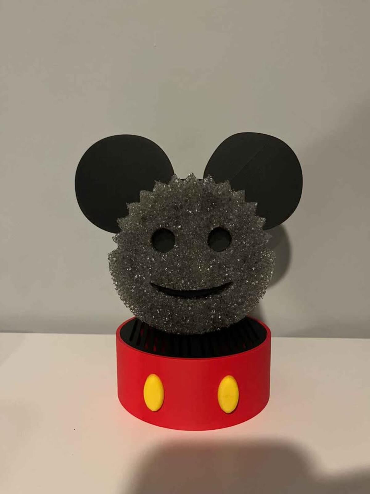 Mickey Mouse Scrub Daddy Holder