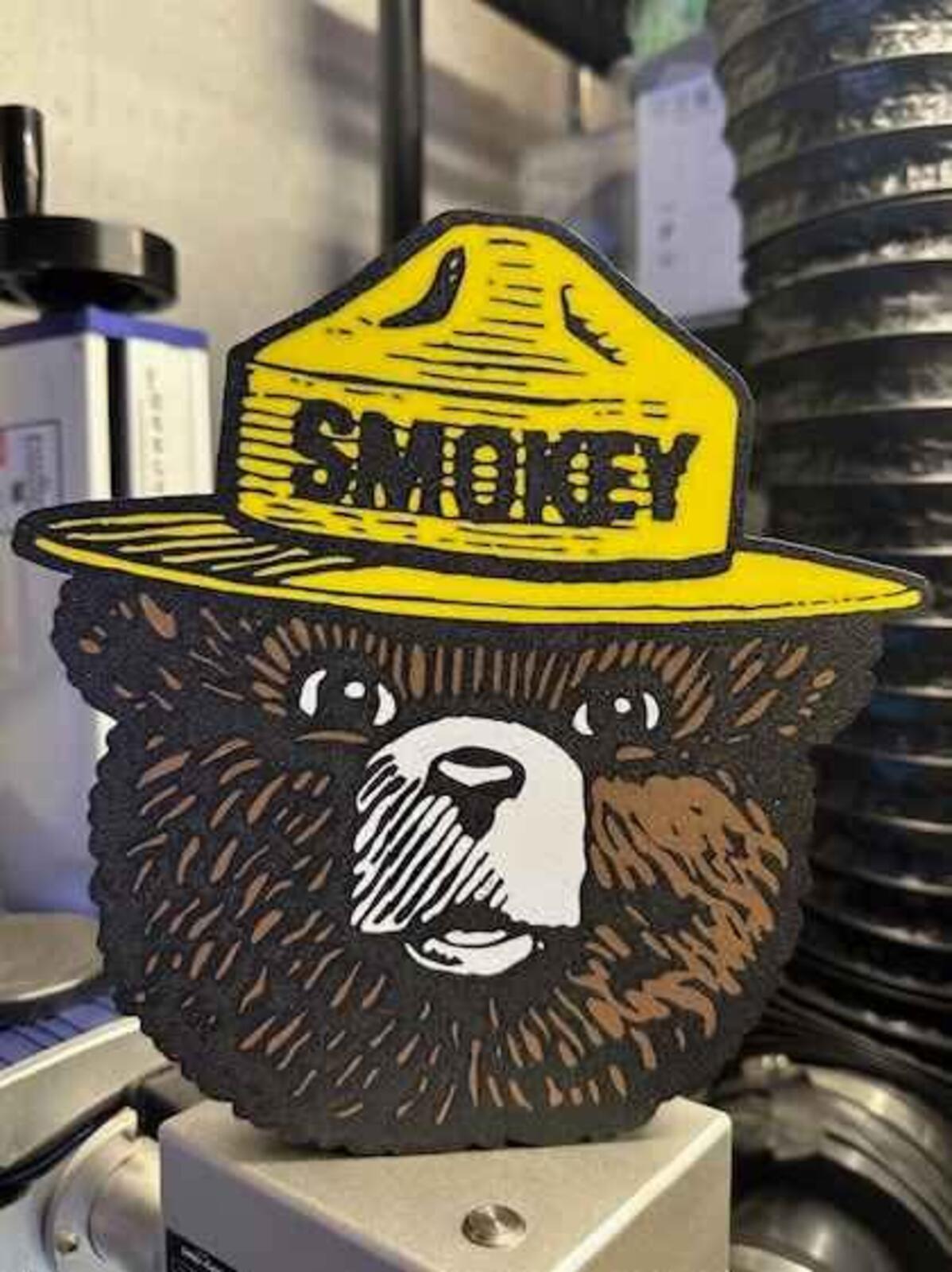 Smokey The Bear Lightbox