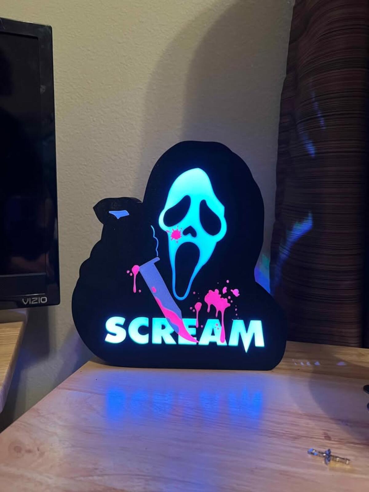 Scream Lightbox