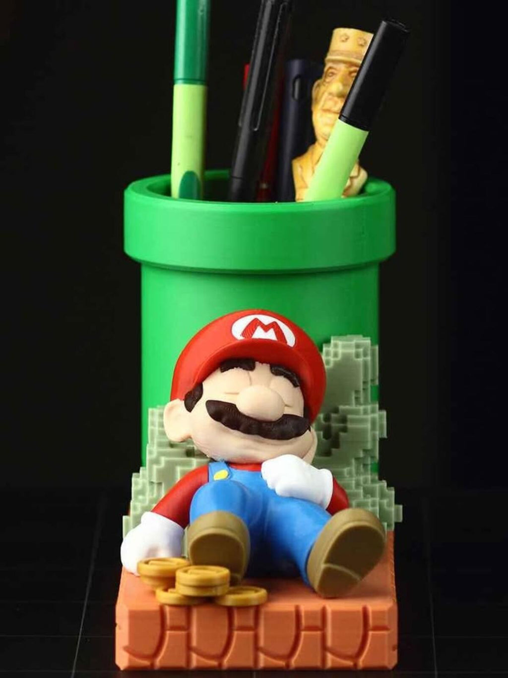 Mario Sleeping Pencil Holder