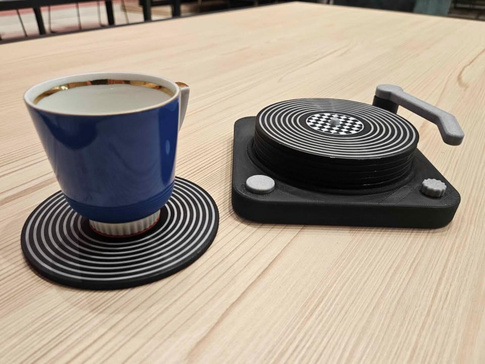 Vinyl Coaster Set (6)