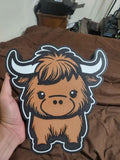 Highland Cow Lightbox