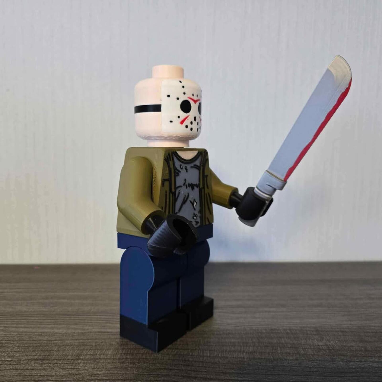 Giant Lego Jason Voorhees