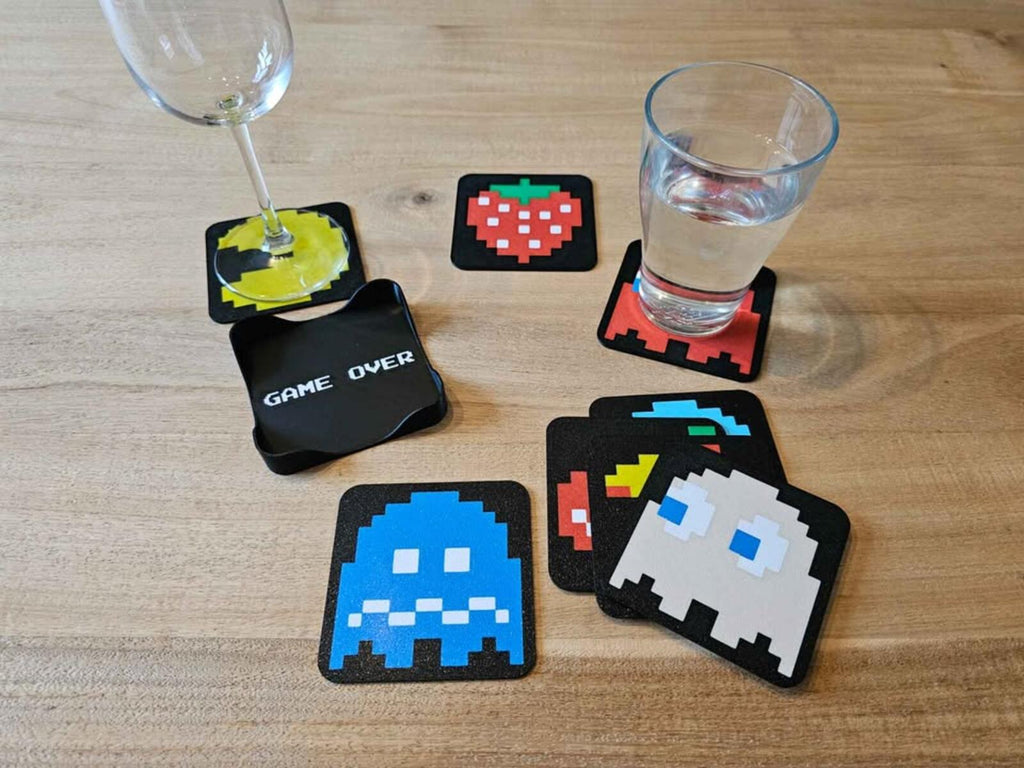 Pac-Man Coaster Set (8)