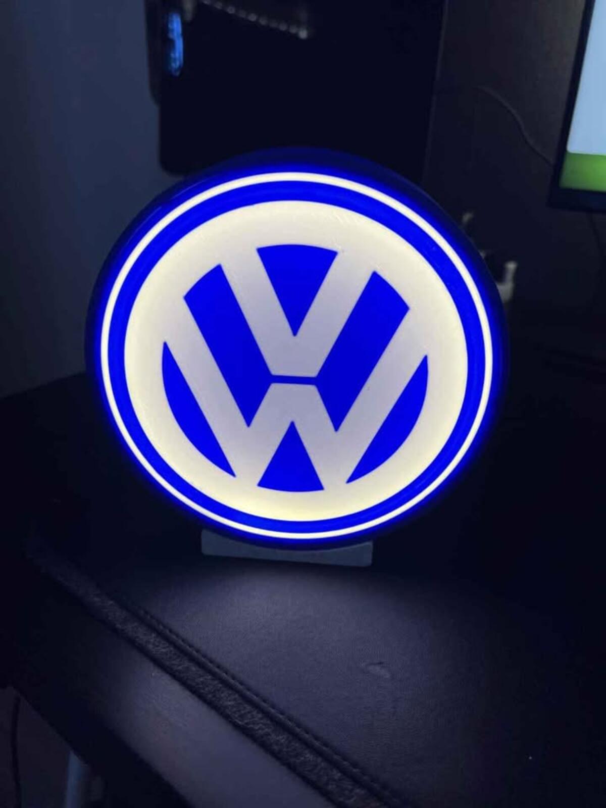 Volkswagen Lightbox With Stand