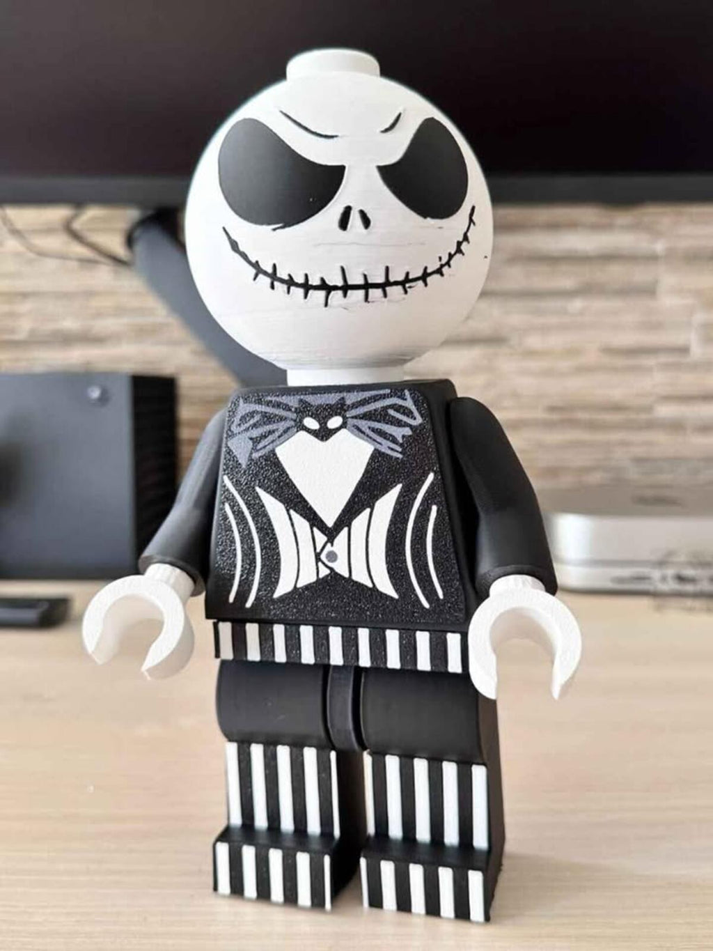 Giant Lego Jack Skellington