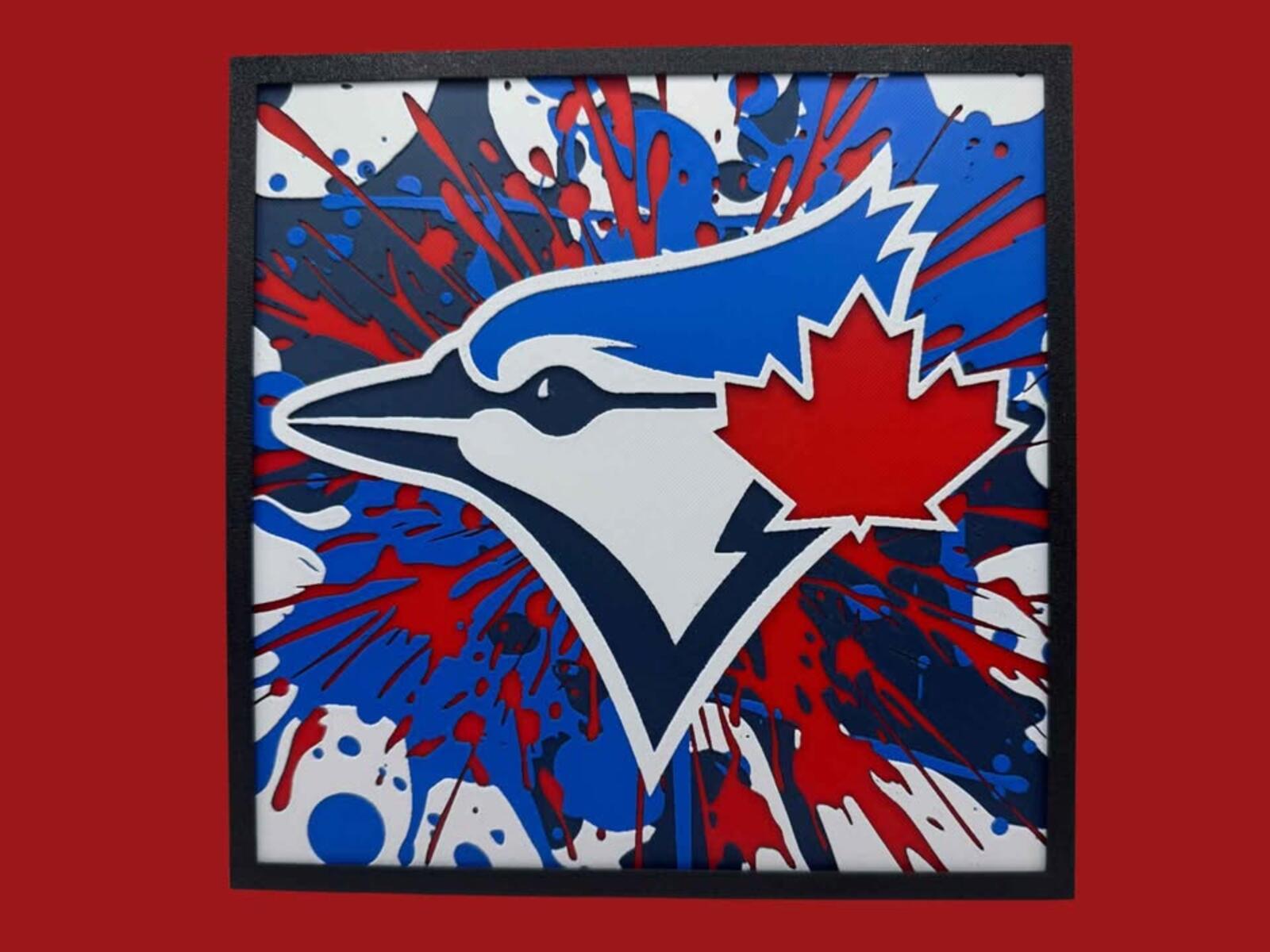 Toronto Blue Jays Plaque With Easel