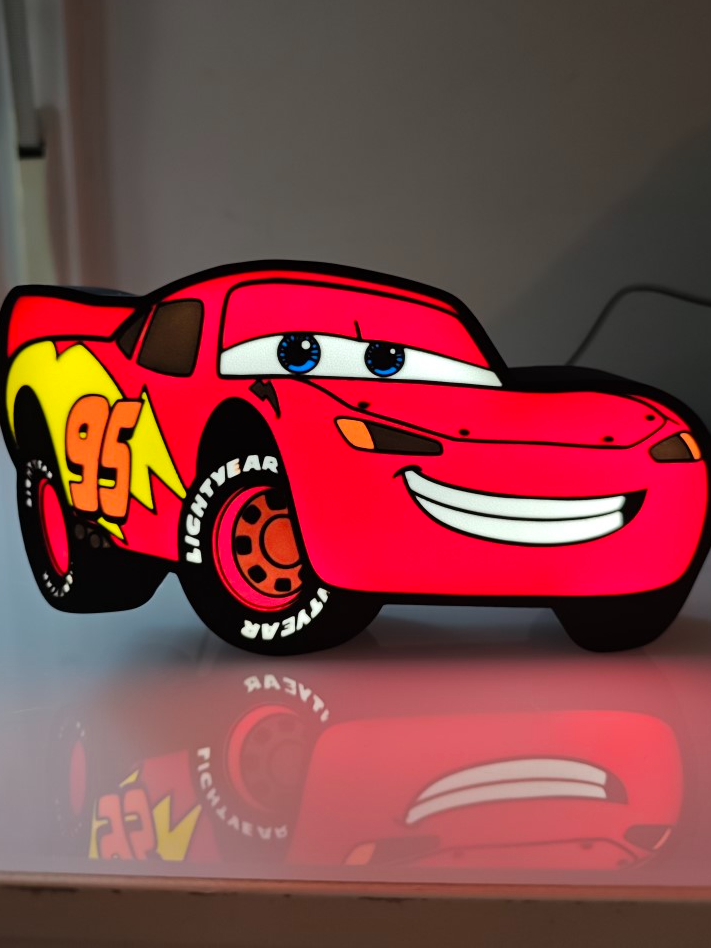 Lightning McQueen Lightbox