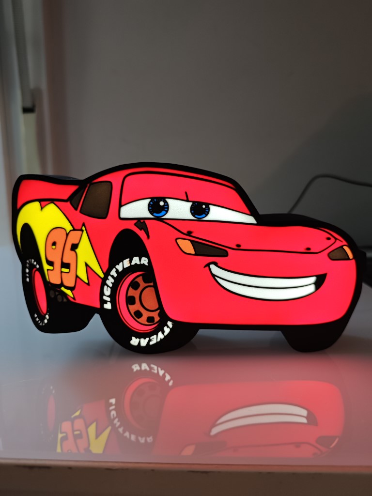 Lightning McQueen Lightbox