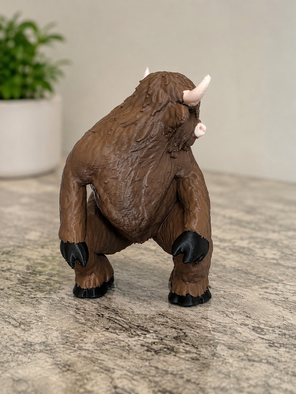 Twerking Highland Cow Figurine