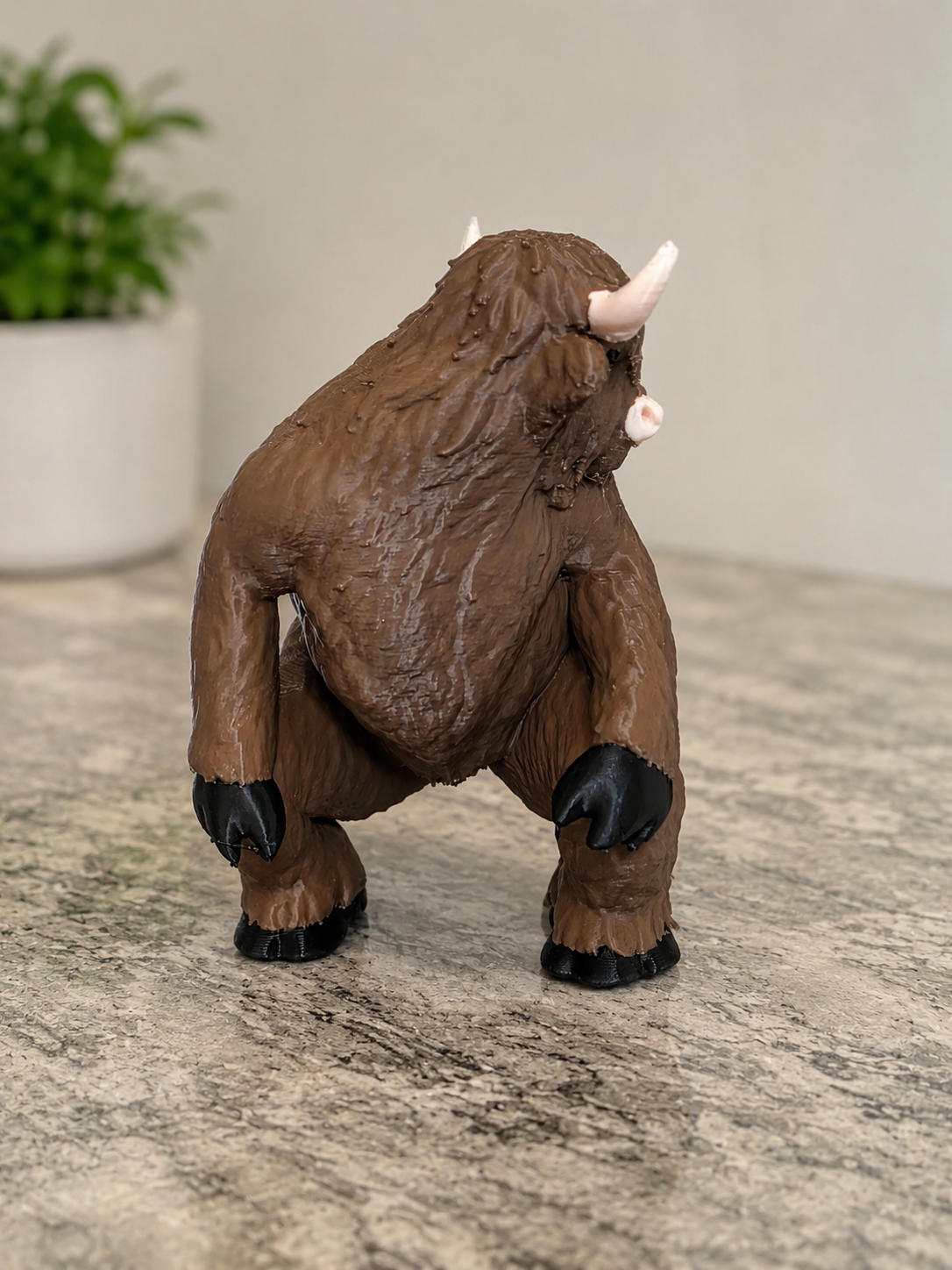 Twerking Highland Cow Figurine